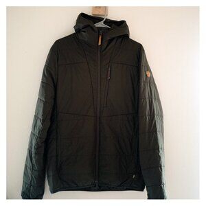 Fjallraven Keb Insulated Zip Hoodie - Deep Forest - Mens S